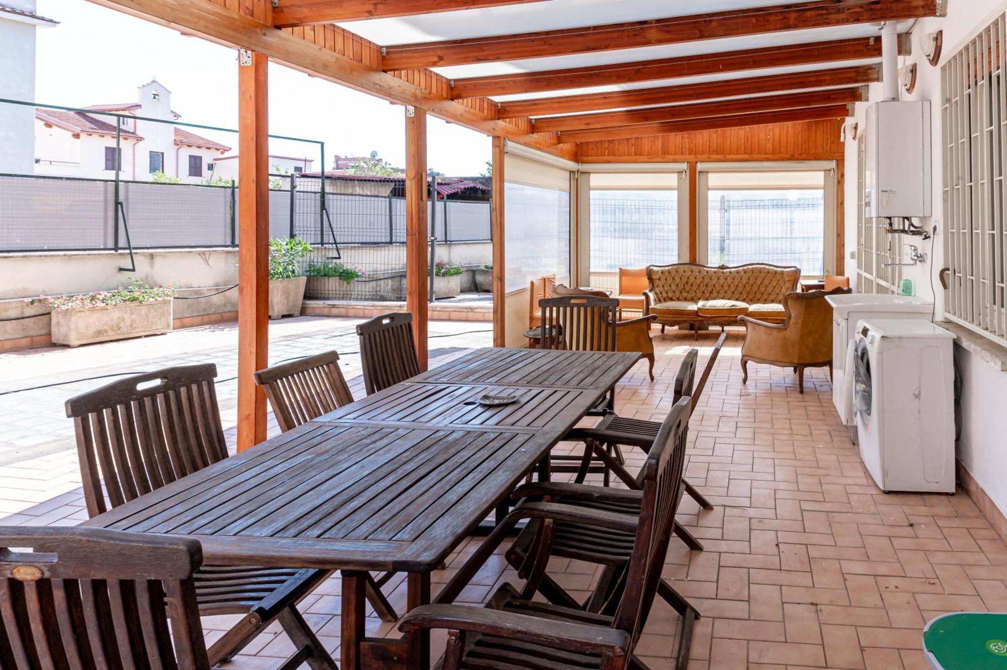 Apartment Garden Terrace - Metro Furio Camillo Rome